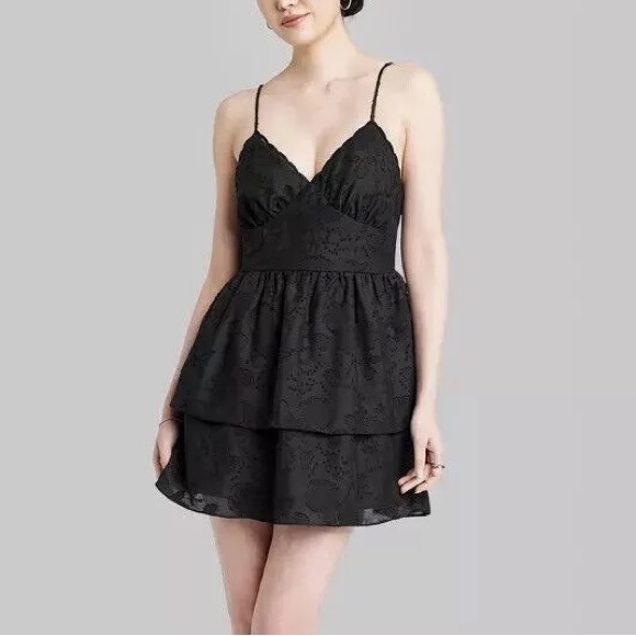 wild fable Dresses Wild Fable Black Babydoll Dress Size Xxl Poshmark